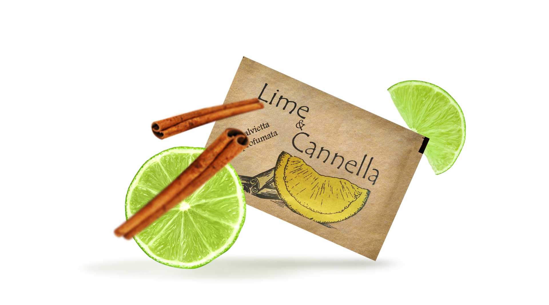 Salvietta lime e cannella